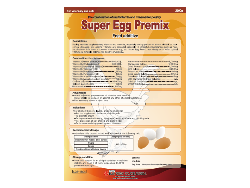 SUPER EGG PREMIX